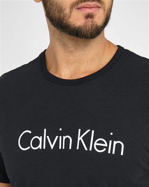 camisa negra calvin klein|calvin klein t shirt.